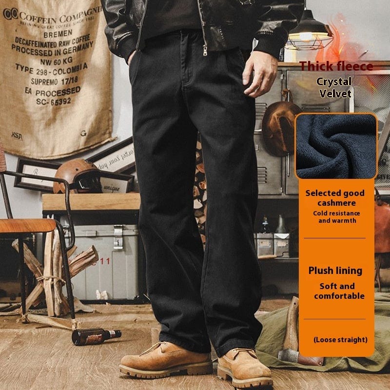 Loose Straight Men's Casual Trousers saroual