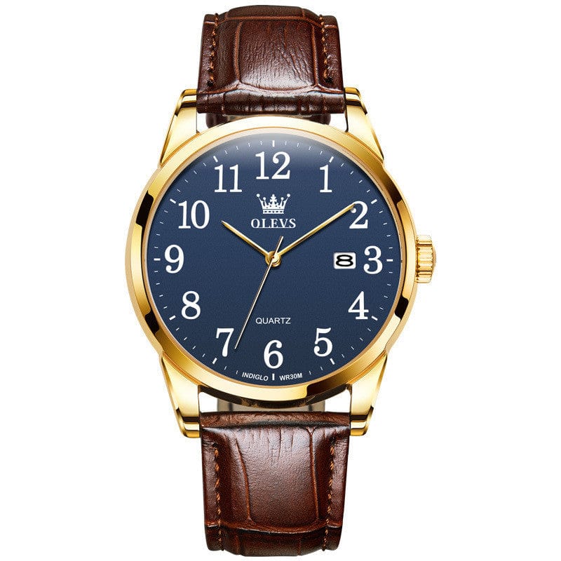 Montre à quartz étanche pour homme, balance numérique simple saroual