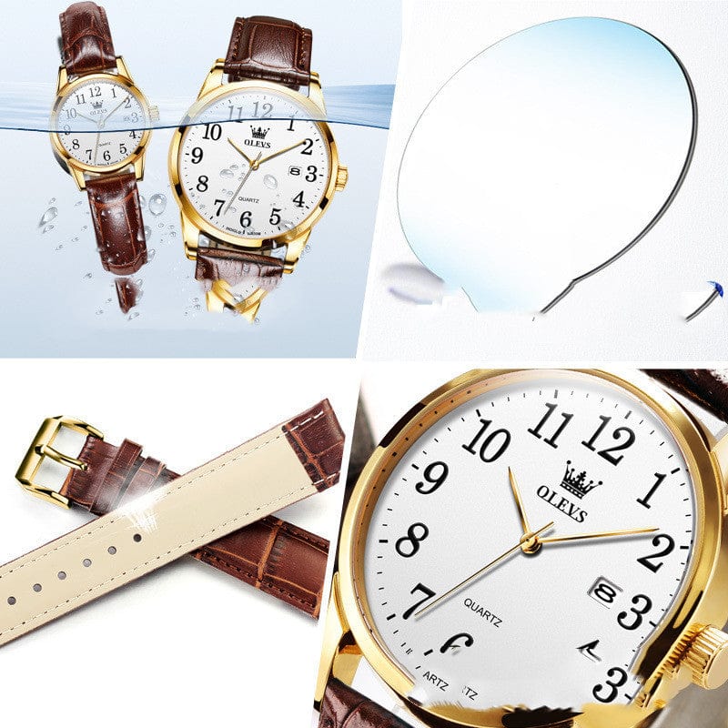 Montre à quartz étanche pour homme, balance numérique simple saroual
