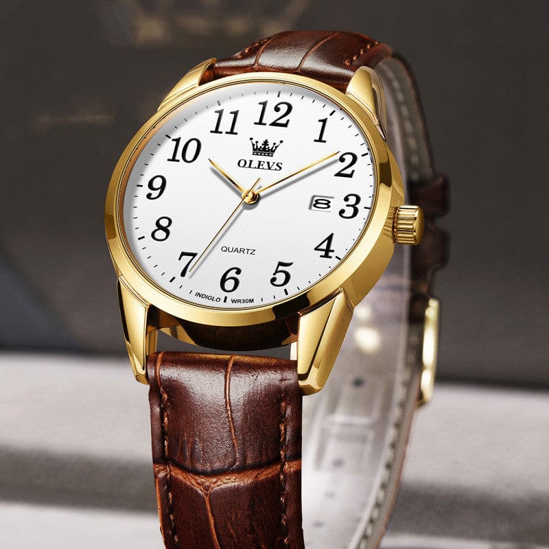 Montre à quartz étanche pour homme, balance numérique simple saroual
