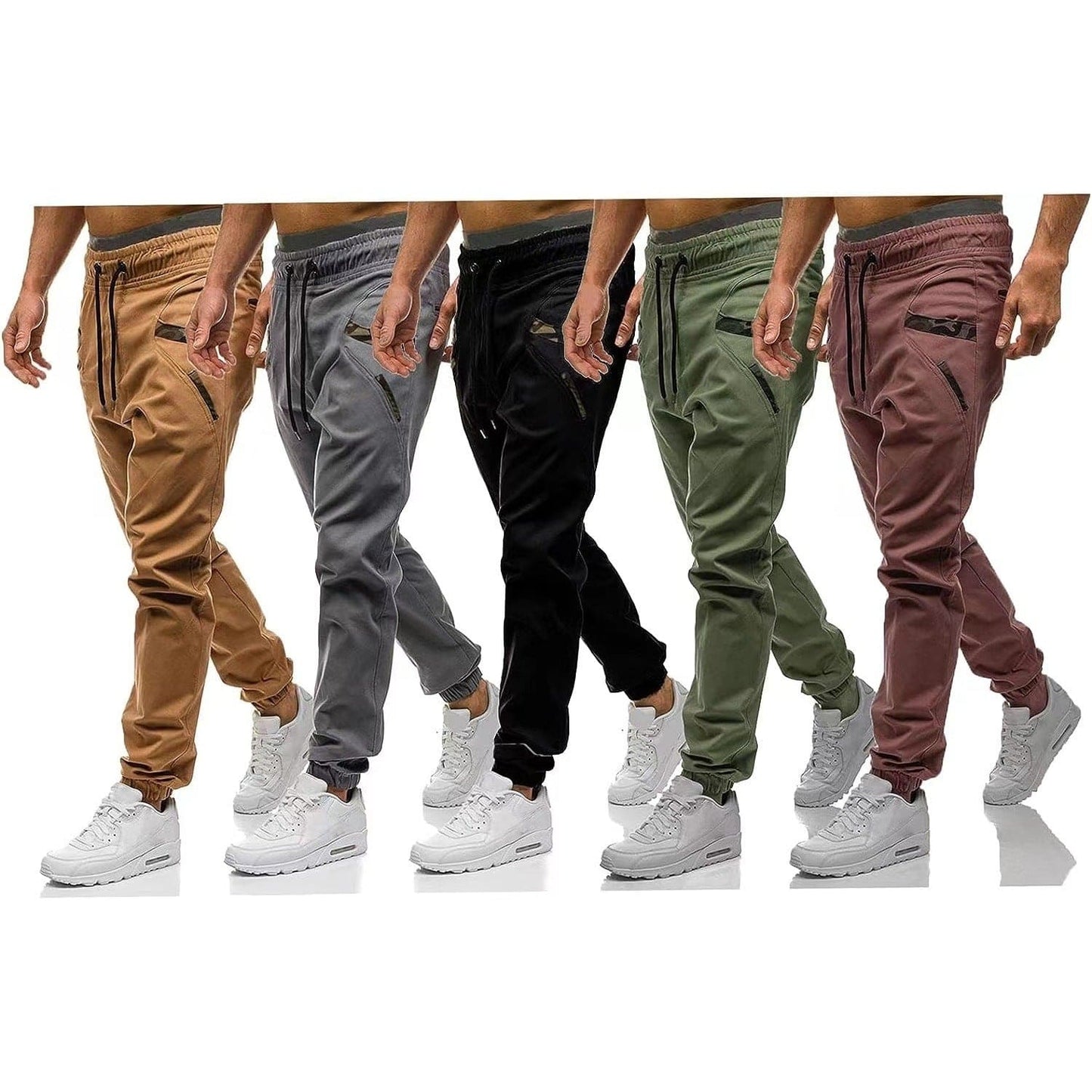 Pantalon cargo droit tendance saroual
