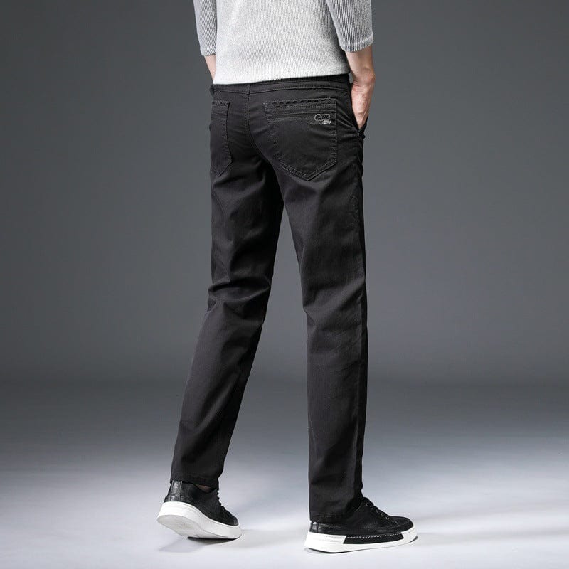 Pantalons tendance de marque de style Hong Kong pour hommes, pantalons d'été fins et décontractés saroual