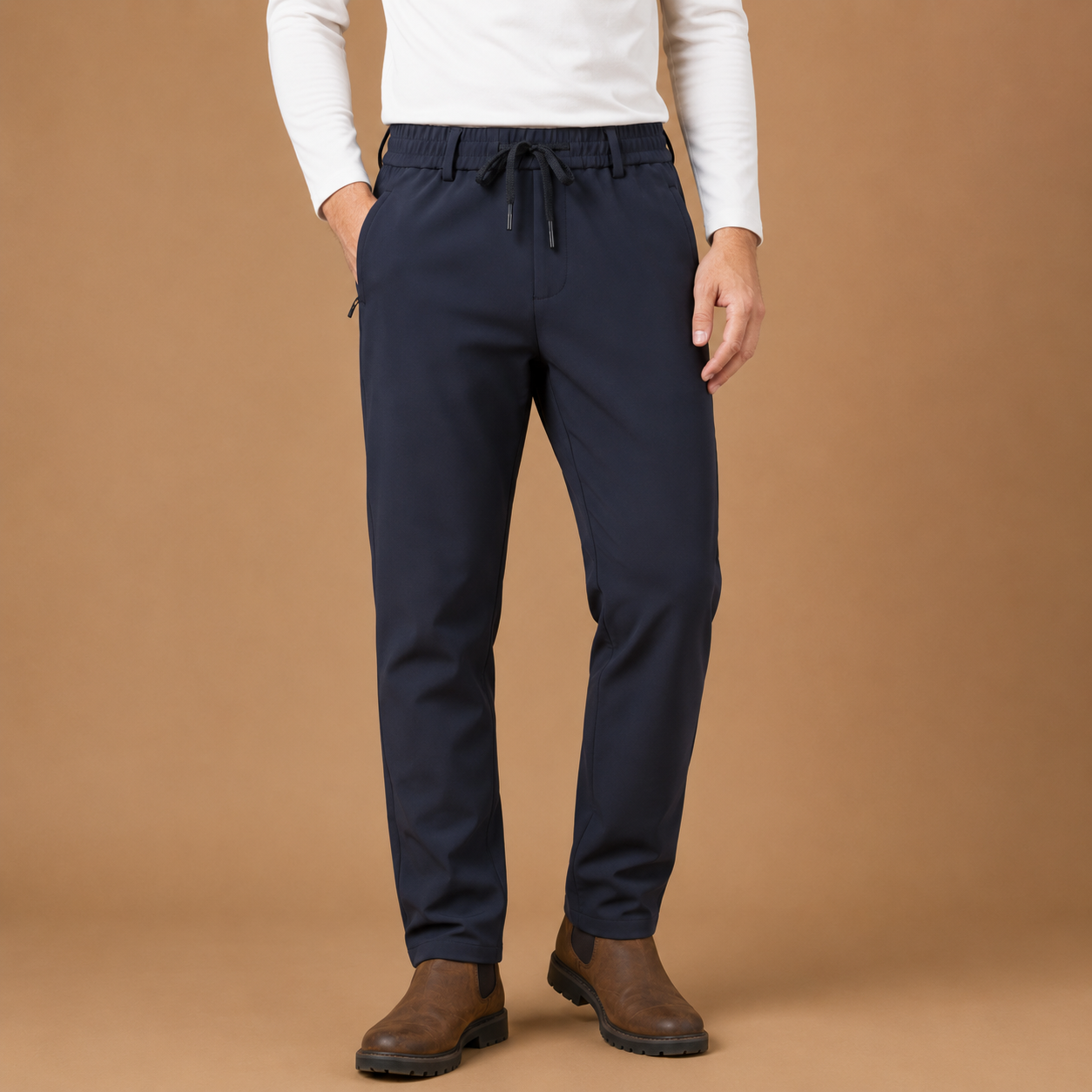 Pantalon bureau - Automne hiver - Taille élastique