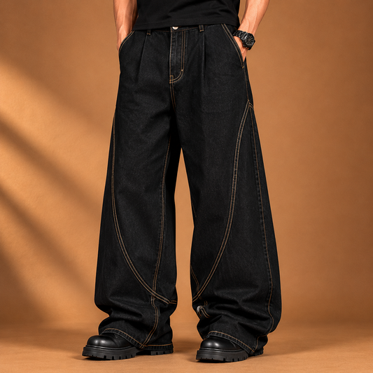 Pantalon jean - Ample