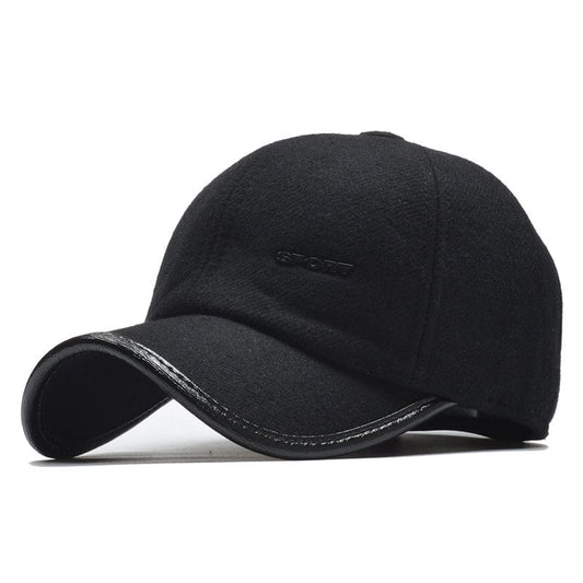 Casquette Homme Snapback avec cache-oreilles saroual