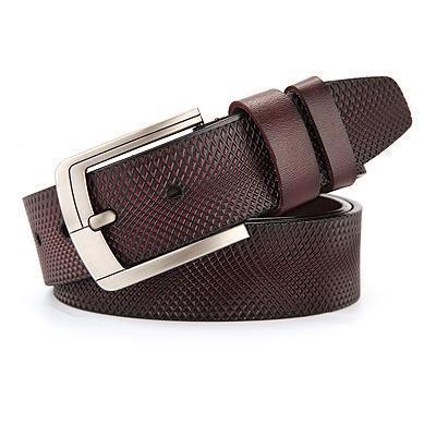 Ceintures de luxe en cuir véritable pour hommes saroual