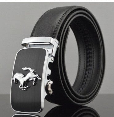 Ceintures en cuir à boucle automatique pour hommes saroual