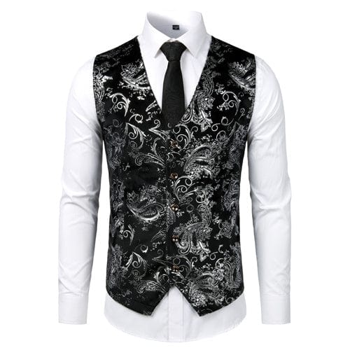 Gilet Steampunk doré pour homme, costume de mariage sans manches saroual