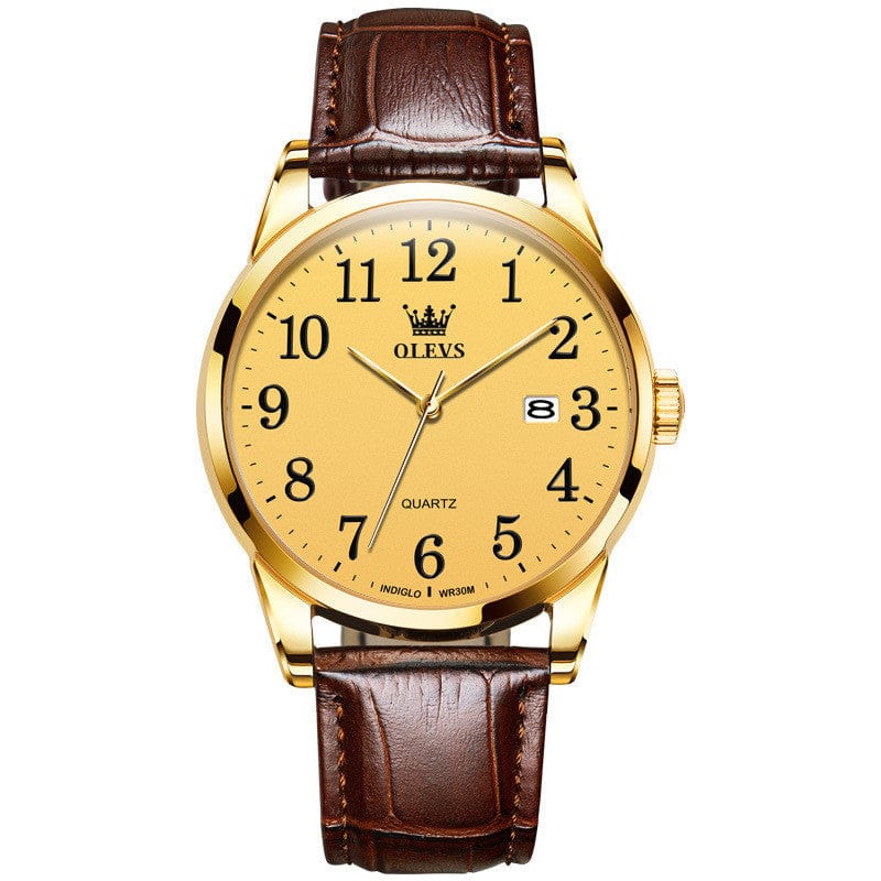 Montre à quartz étanche pour homme, balance numérique simple saroual