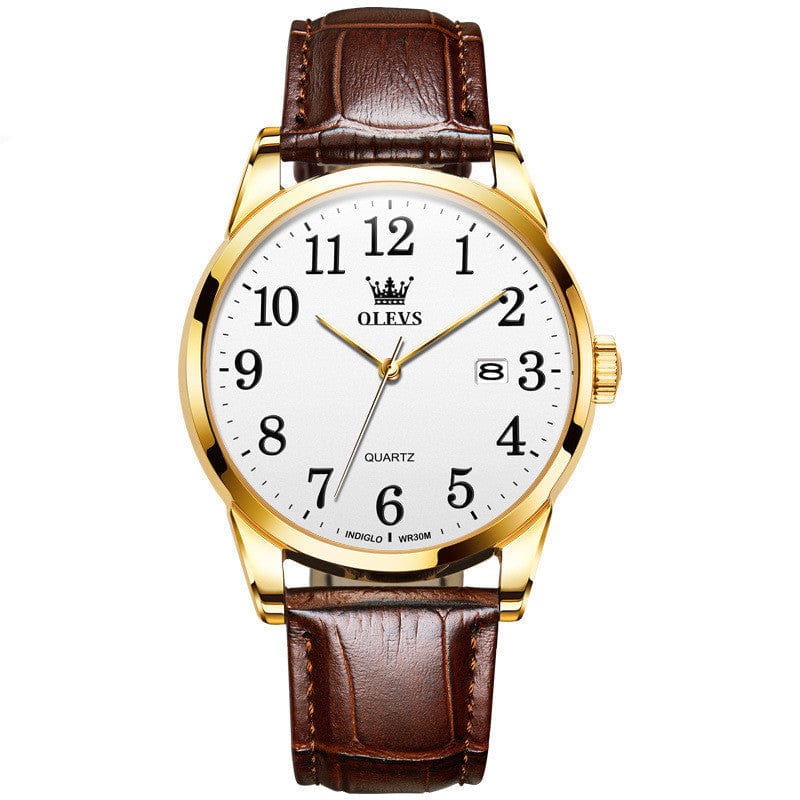 Montre à quartz étanche pour homme, balance numérique simple saroual