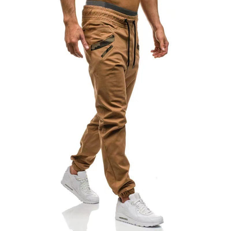 Pantalon cargo droit tendance saroual