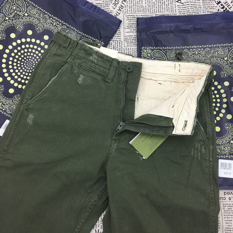 Pantalon de travail chino décontracté pour homme, coupe droite, tendance saroual