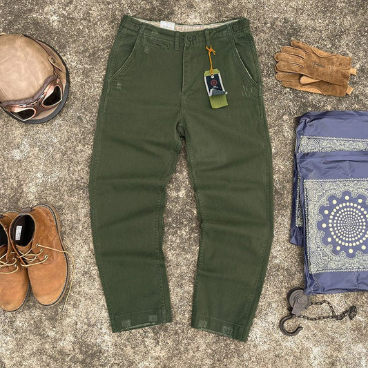 Pantalon de travail chino décontracté pour homme, coupe droite, tendance saroual