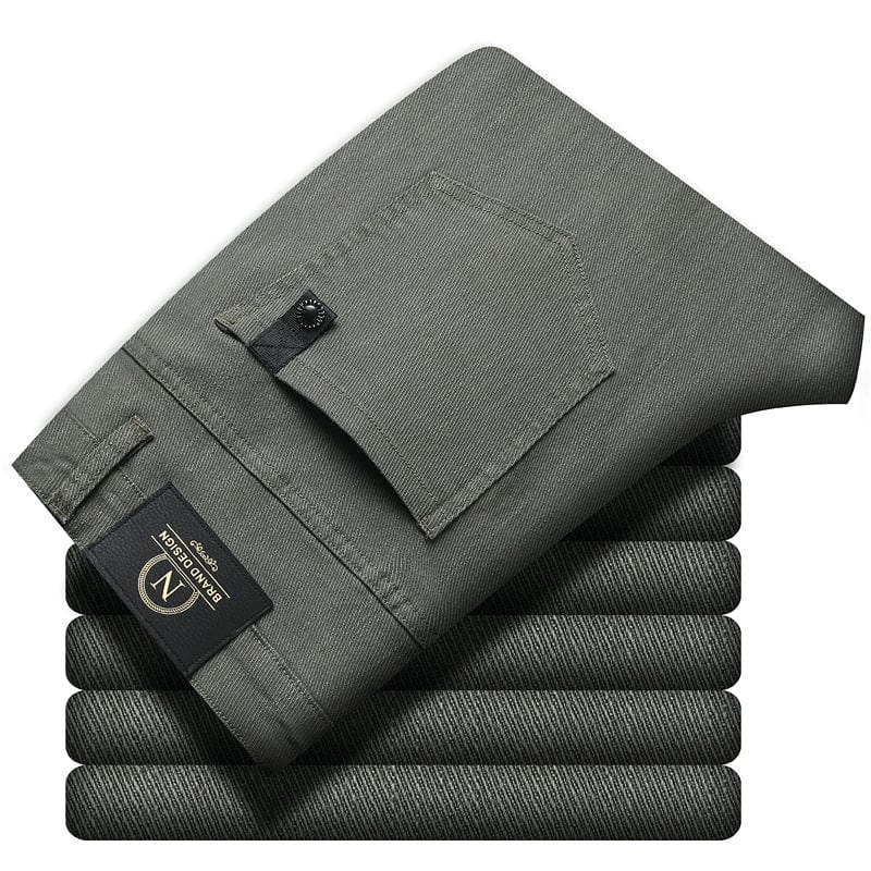 Pantalon décontracté léger et luxueux, extensible et infroissable, idéal pour toutes les occasions saroual