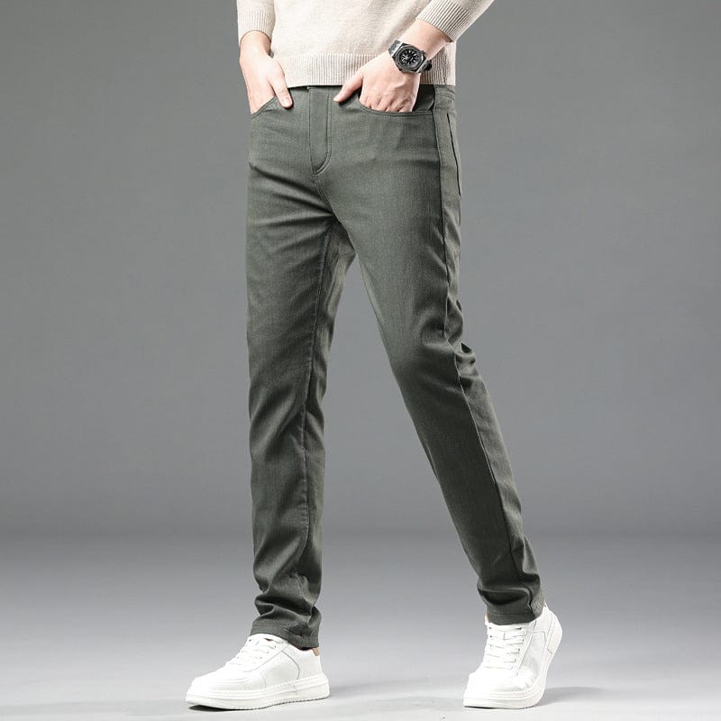 Pantalon décontracté léger et luxueux, extensible et infroissable, idéal pour toutes les occasions saroual