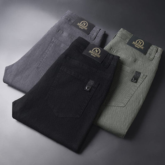 Pantalon décontracté léger et luxueux, extensible et infroissable, idéal pour toutes les occasions saroual