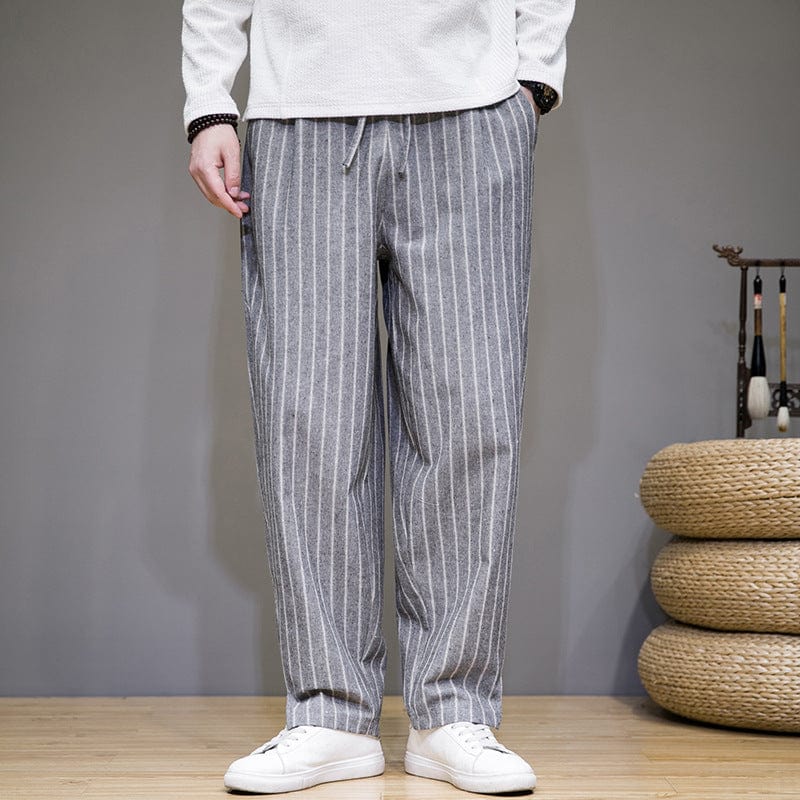 Pantalon en lin - style décontracté saroual