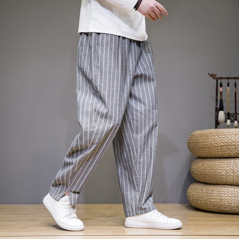 Pantalon en lin - style décontracté saroual