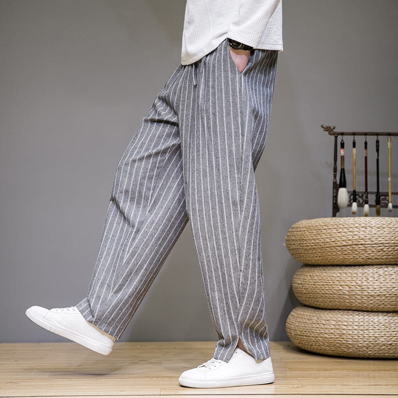 Pantalon en lin - style décontracté saroual