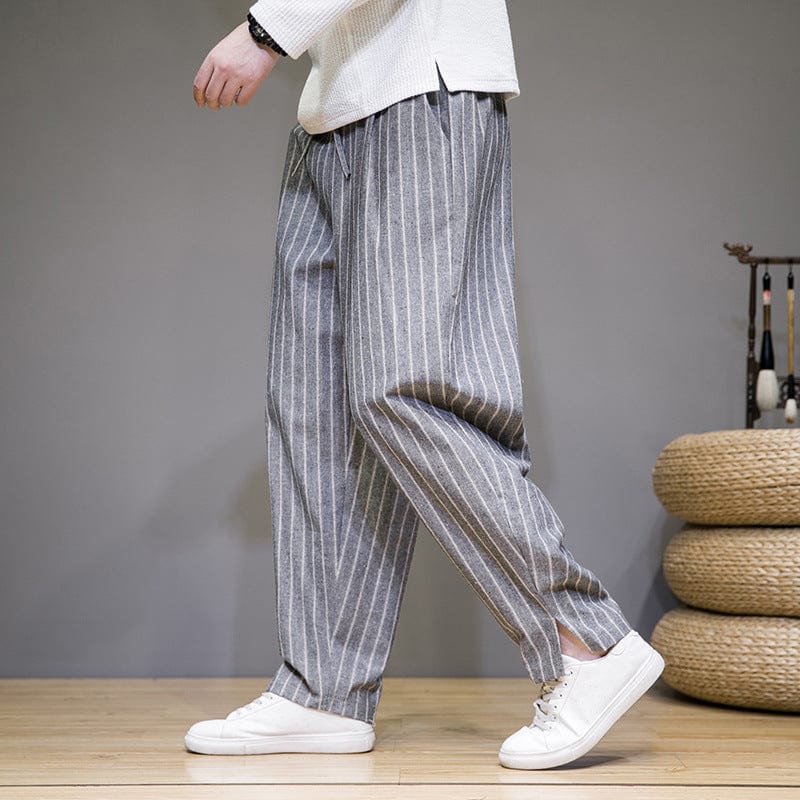 Pantalon en lin - style décontracté saroual
