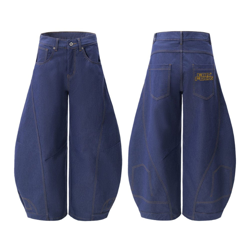 Pantalon jean - Large legs saroual