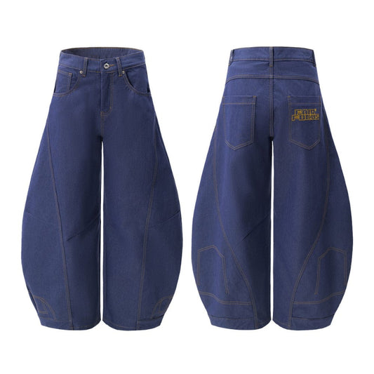 Pantalon jean - Large legs saroual
