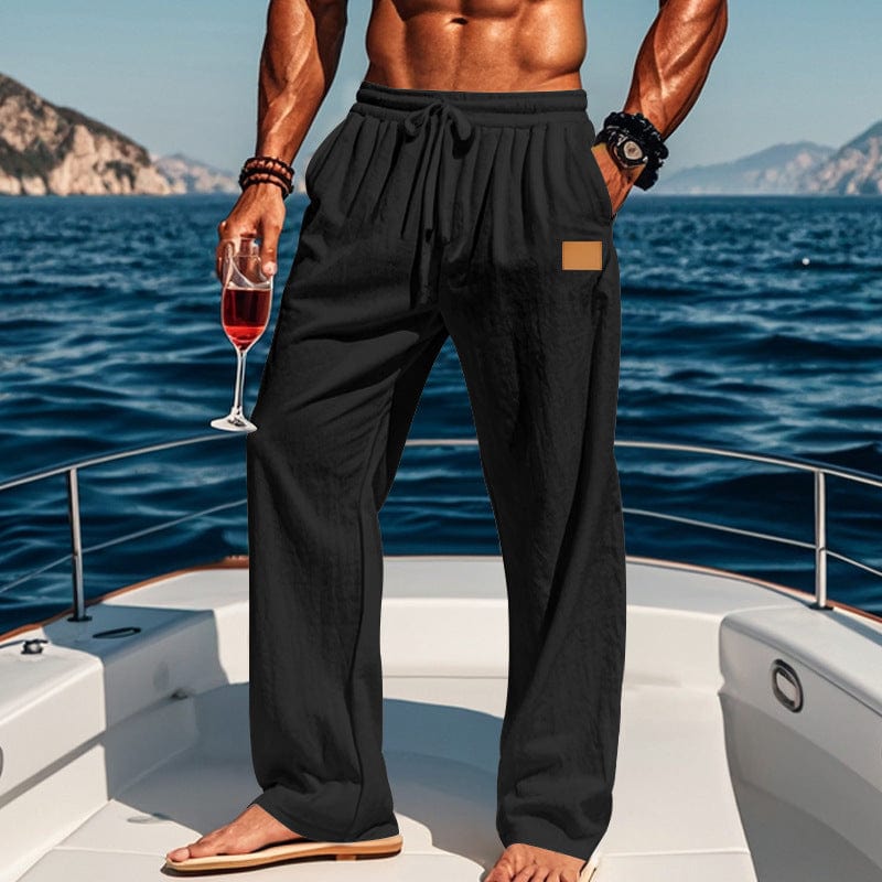 Pantalon lin & coton pour les beaux jours saroual