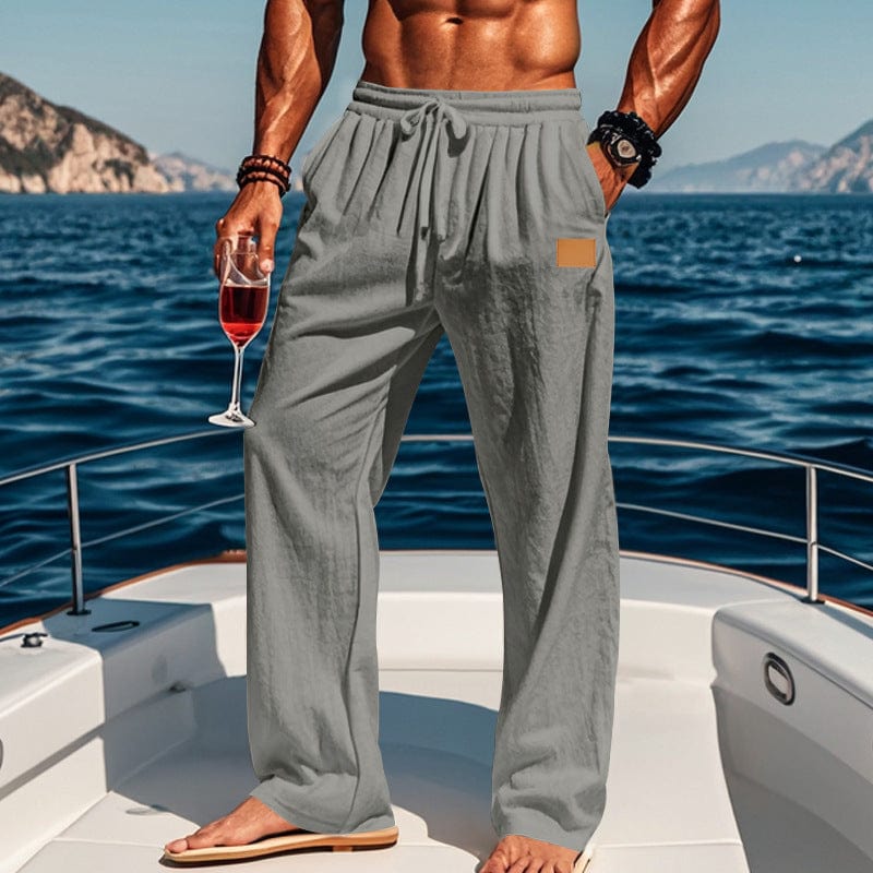 Pantalon lin & coton pour les beaux jours saroual