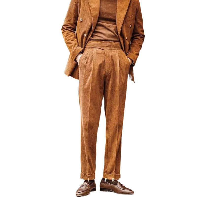 Pantalon velour côtelé saroual