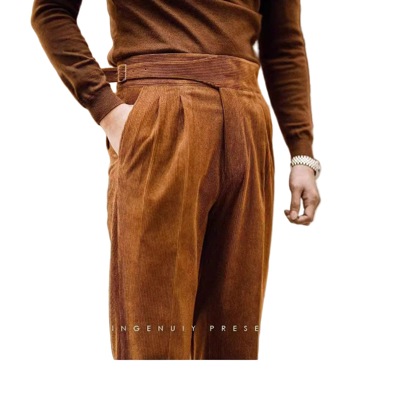 Pantalon velour côtelé saroual