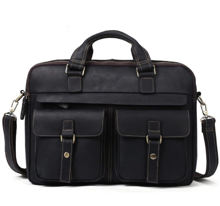 Sac ordinateur pour homme | Sac pour homme en cuir saroual